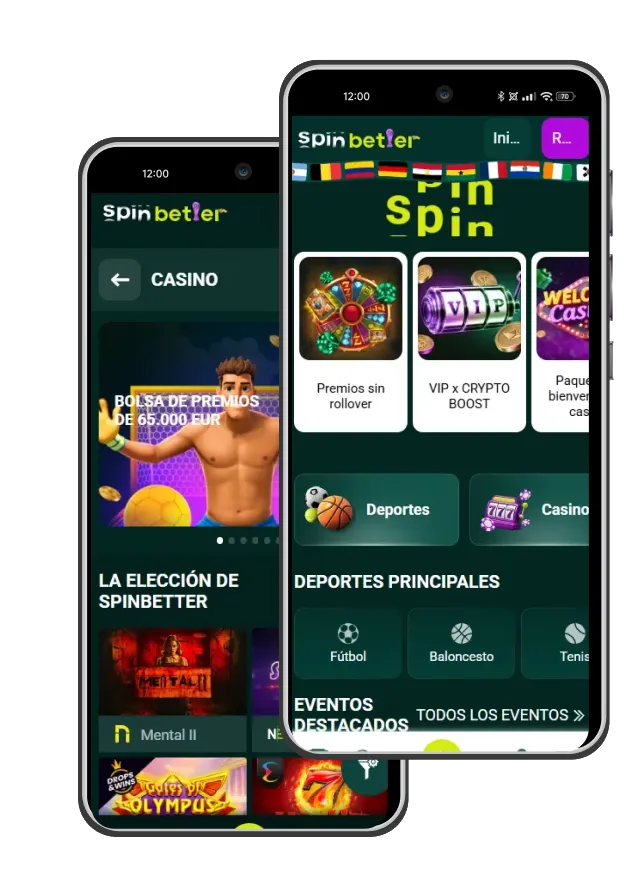 spinbetter casino movil